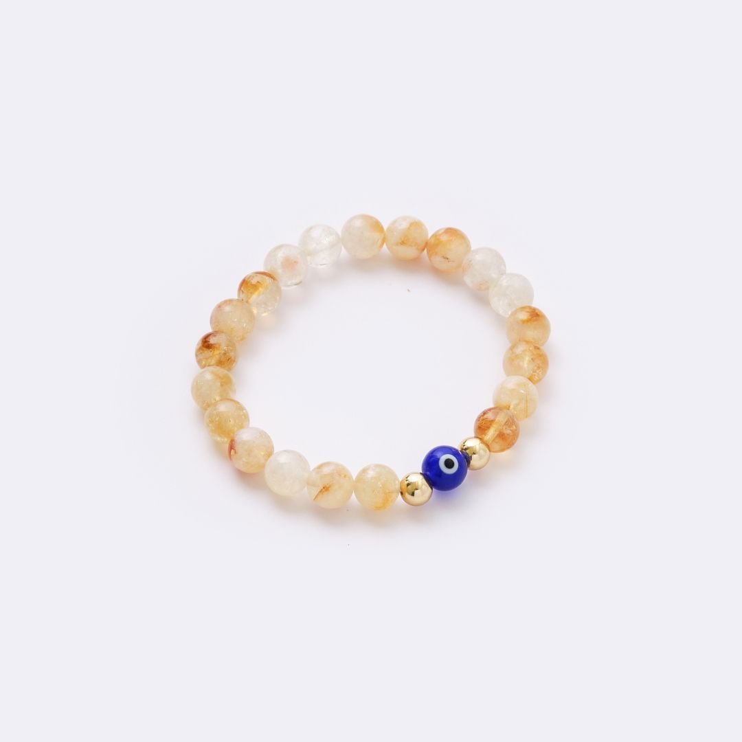 Create Your Own Evil Eye with Natural Stone Bracelet - MyMantra