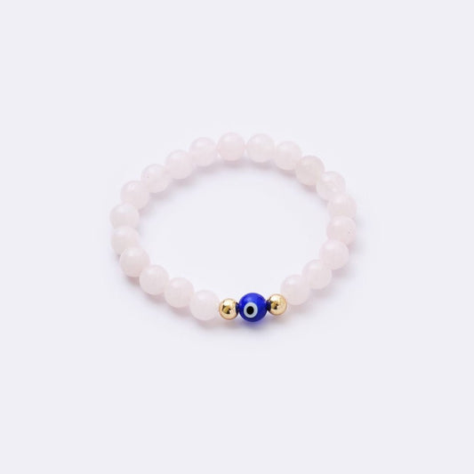 Create Your Own Evil Eye with Natural Stone Bracelet - MyMantra