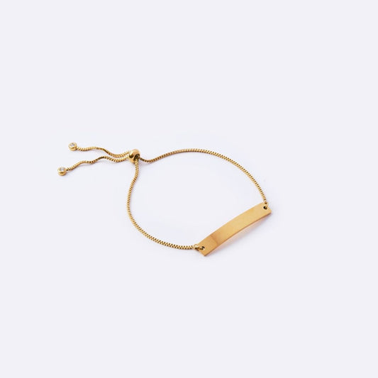Custom ID Stainless Steel Adjustable Bracelet - MyMantra