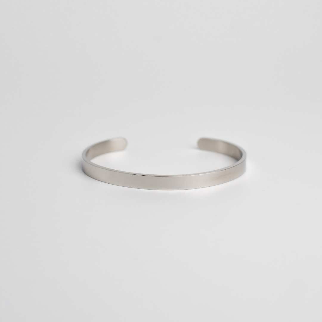 Custom Non - Tarnish Stainless Steel Adjustable Cuff Bracelet - MyMantra