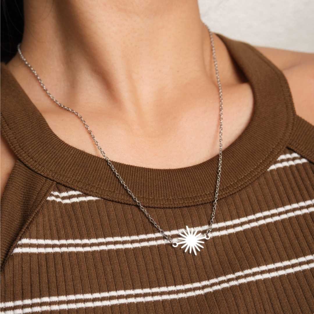 Sunshine Stainless Steel Necklace - MyMantra