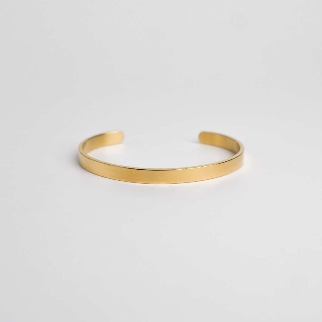 Custom Non - Tarnish Stainless Steel Adjustable Cuff Bracelet - MyMantra