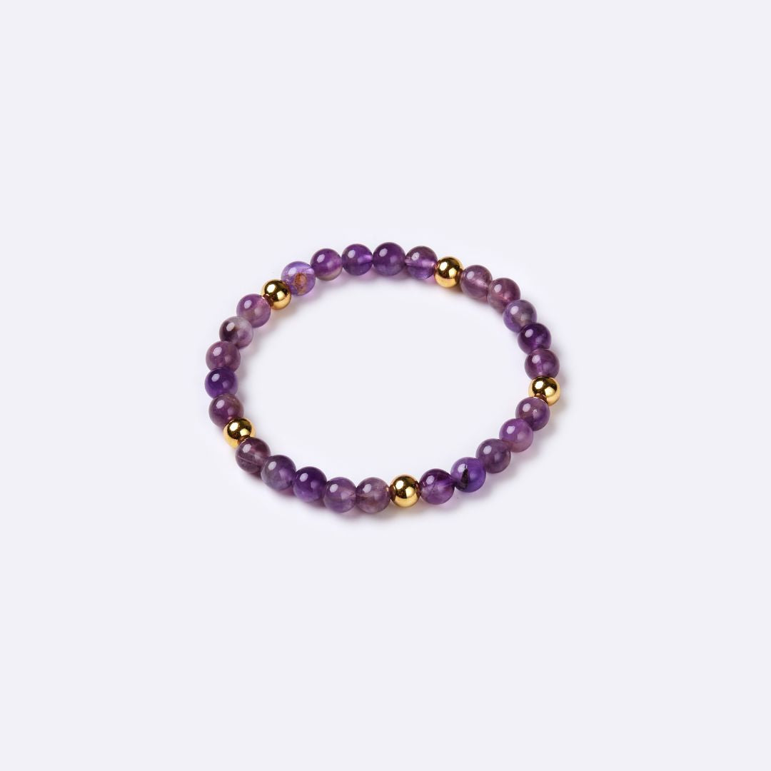 Seed Bracelet – Amethyst