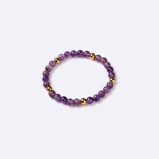 Seed Bracelet – Amethyst
