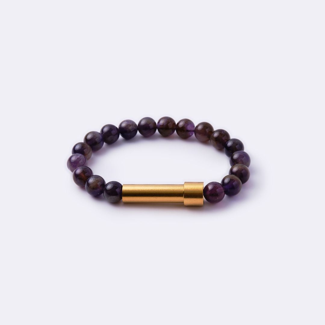 Amethyst Intention Capsule Bracelet - MyMantra