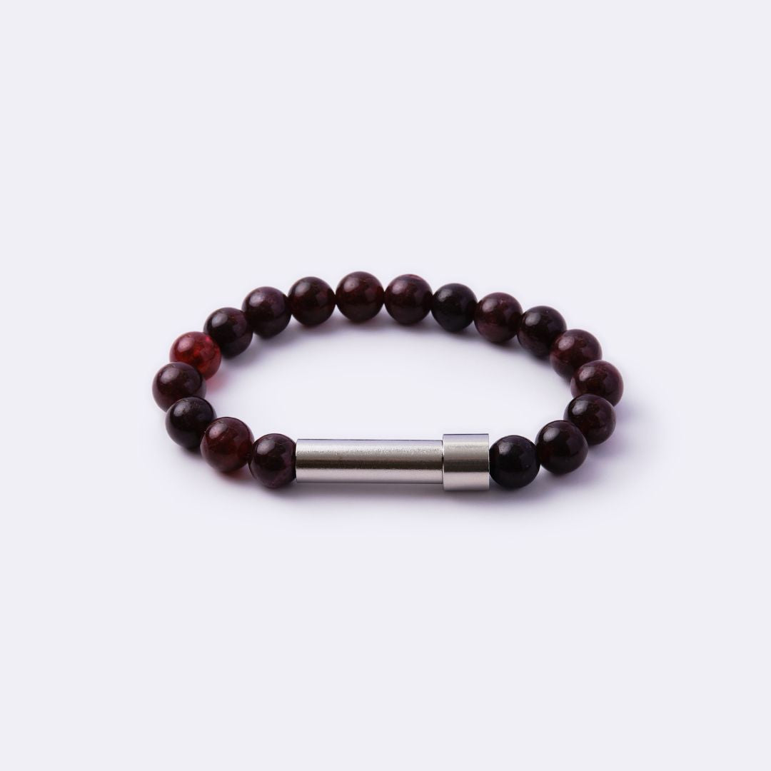 Garnet Intention Capsule Bracelet - MyMantra