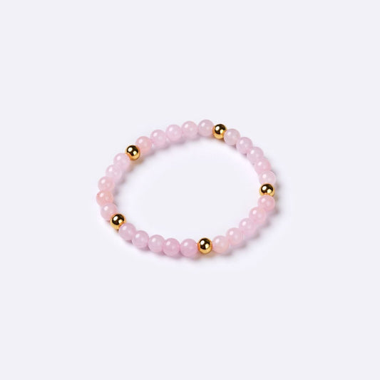 Seed Bracelet – Rose Quartz